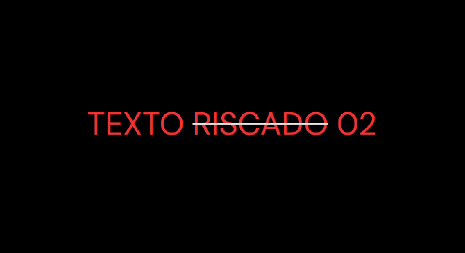 Riscar palavra e mudar a cor 02