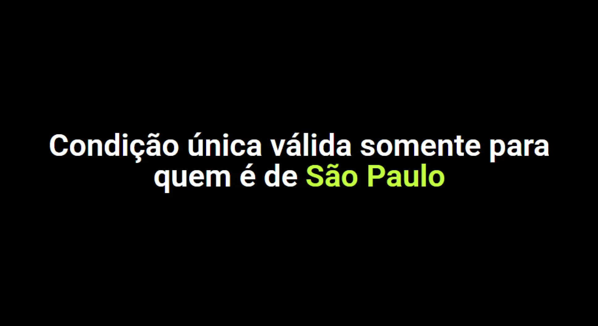 Texto com localização do usuário